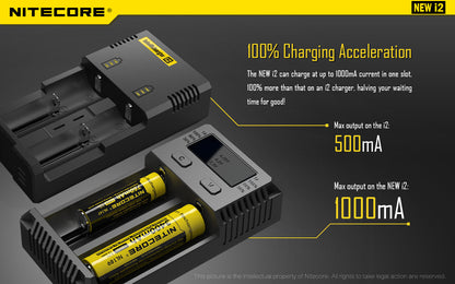 Nitecore Charger New i2 U Plug