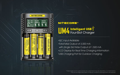 Nitecore charger UM4