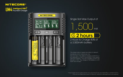 Nitecore charger UM4