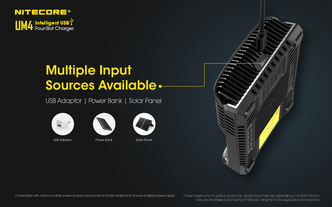 Nitecore charger UM4