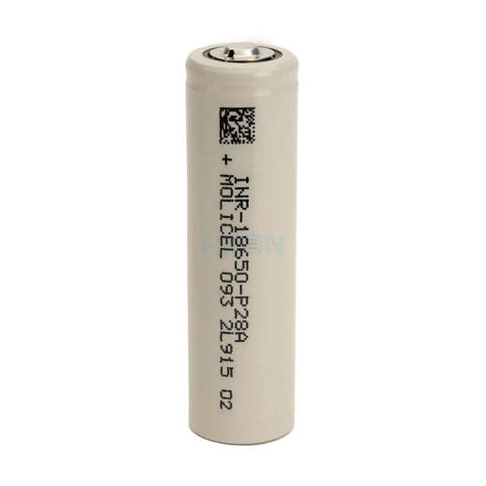 Molicel P28A 18650 2800mAh 35A Battery (Button Top)
