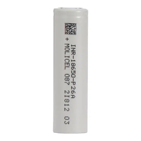 Molicel P26A 18650 2600mAh 25A Battery