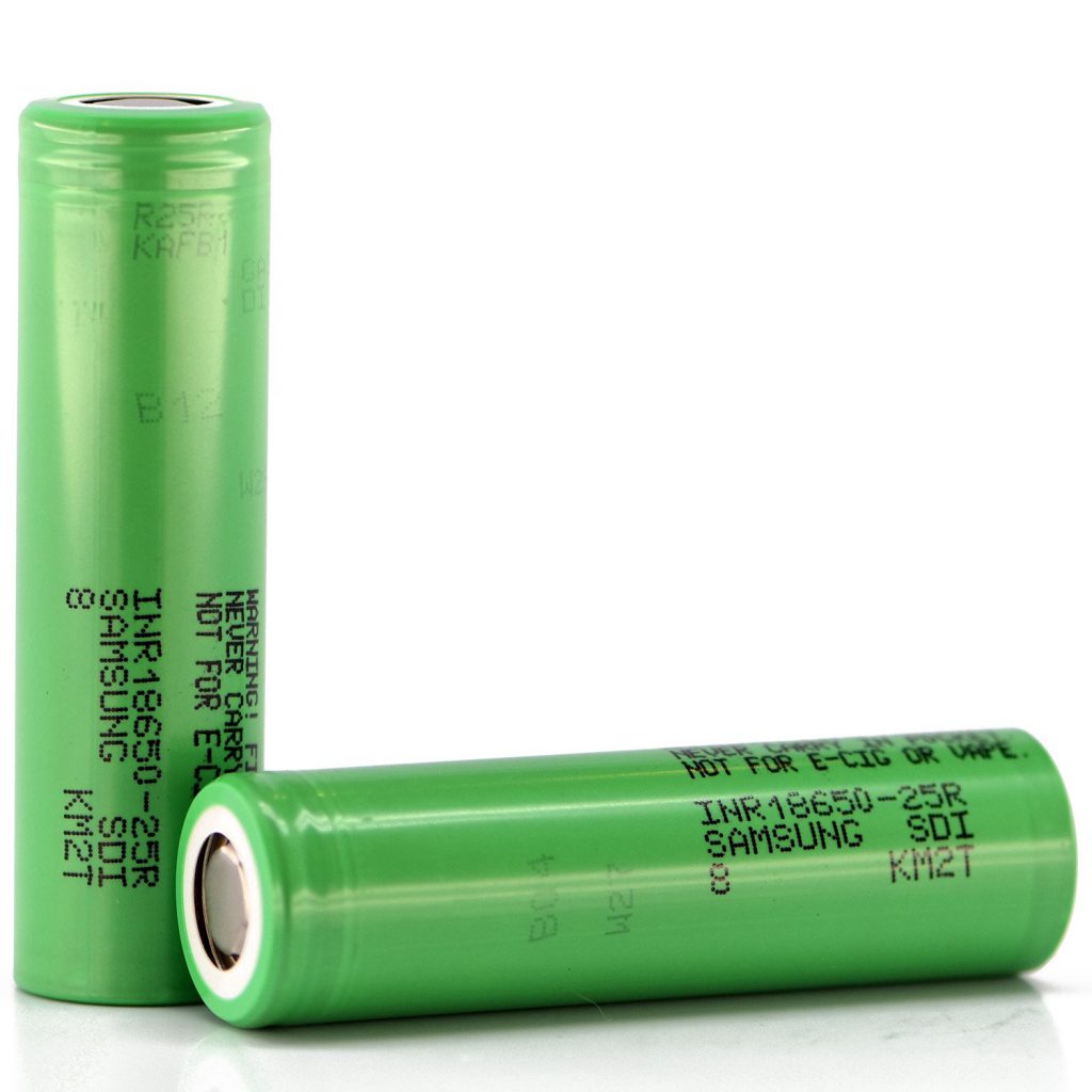 Samsung 25R 18650 2500mAh 20A Battery