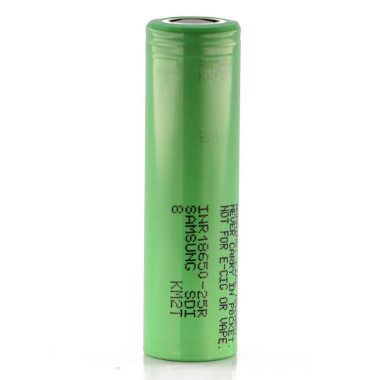 Samsung 25R 18650 2500mAh 20A Battery